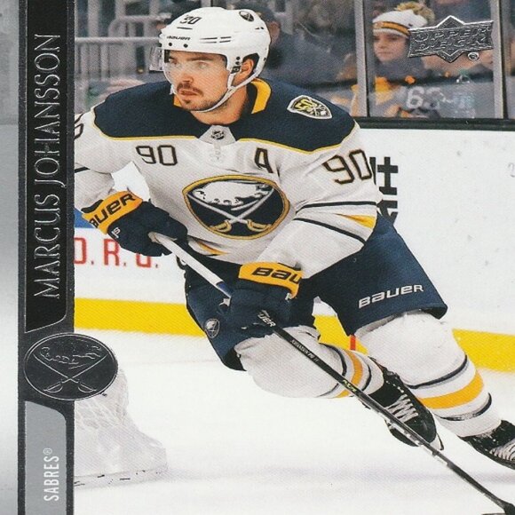 Marcus Johansson - 2020/2021 Upper Deck Series 1 Hockey Card - Picture 1 of 2